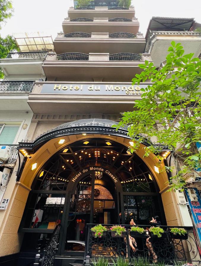 Hotel Du Monde Classic Hanoj Exteriér fotografie